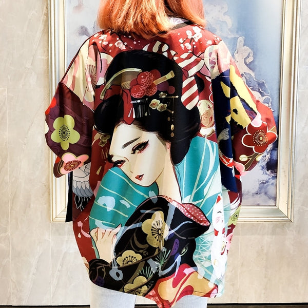 Yukata Haori Japanese Kimono