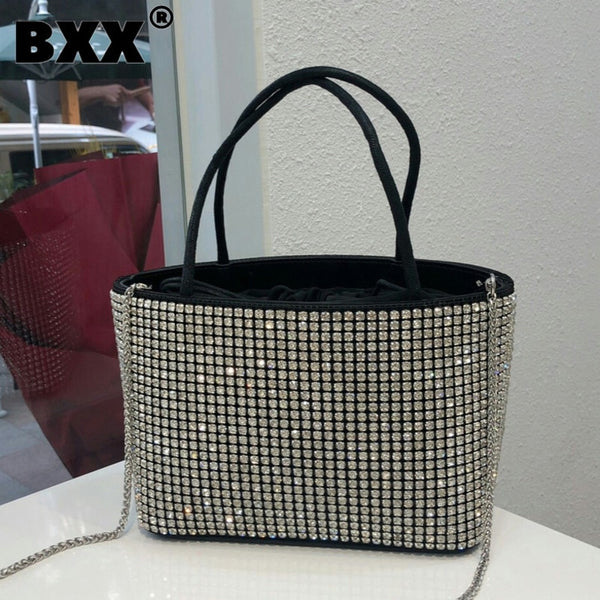 Rhinestone Diamond Chain Handbags