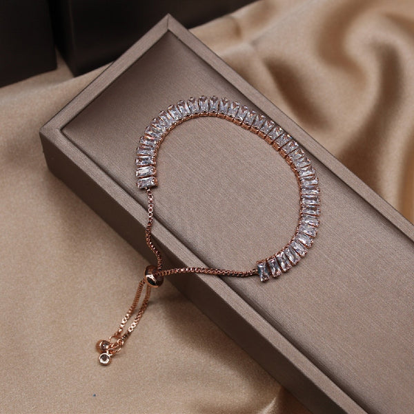 Full Crystal Adjustable Bracelet