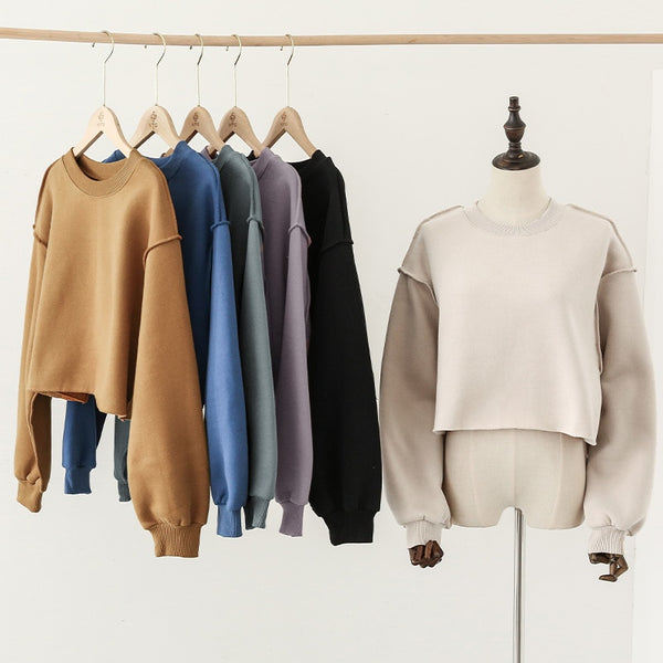 Cotton Oversized Sweatshirts