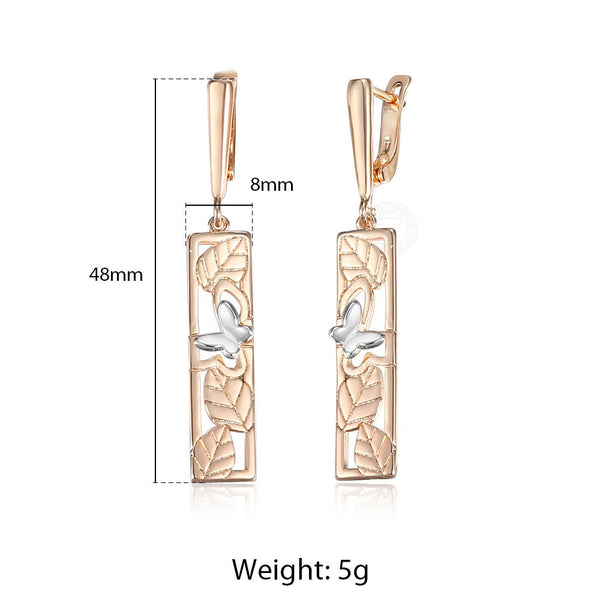 CZ Hanging Dangle Earrings