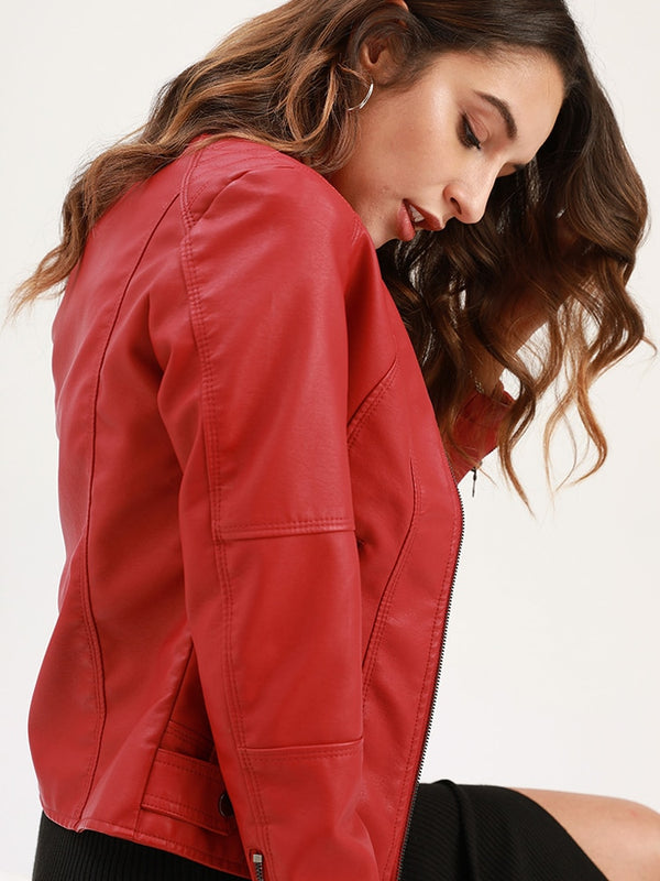 Stylish Thin Leather Jacket