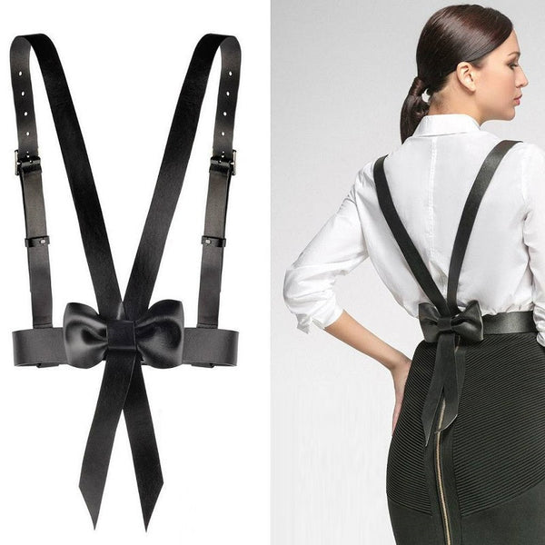 Suspender Bowtie Belt