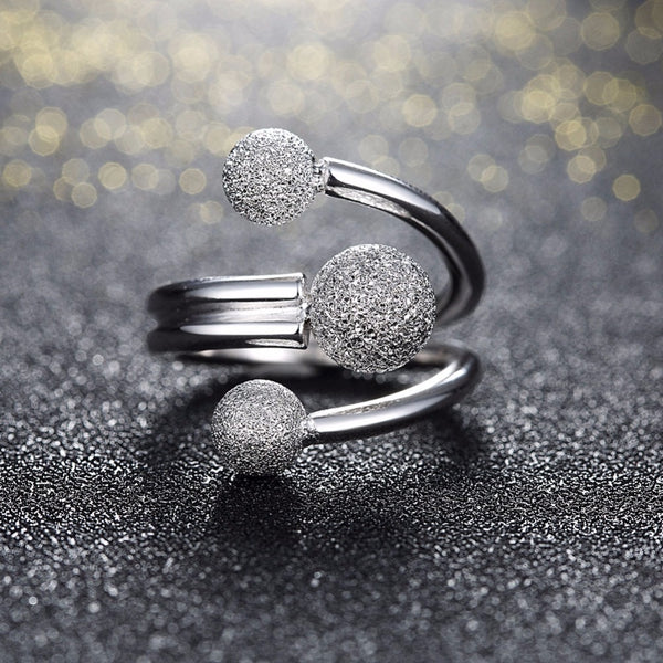 Geometric Ball Design Adjustable Rings