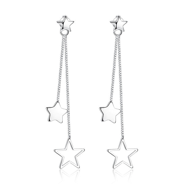 Pentagram Long Earrings