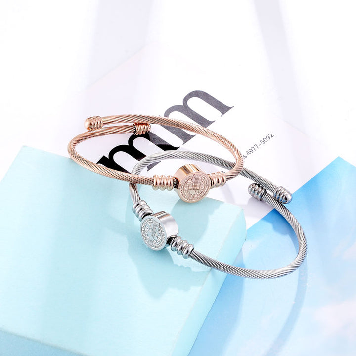 Adjustable Size Bangle Bracelet