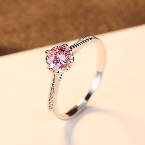 Classy Pink Stone Ring