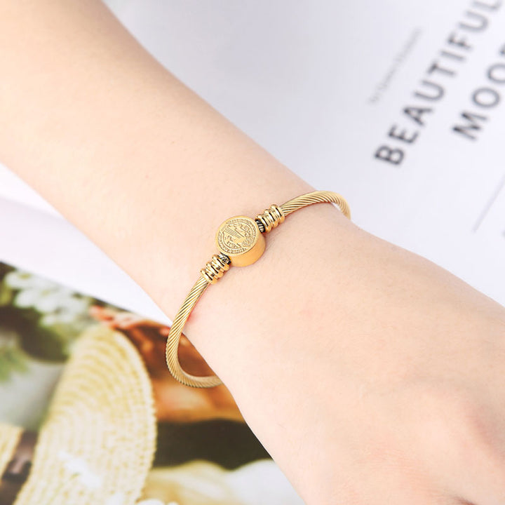 Adjustable Size Bangle Bracelet