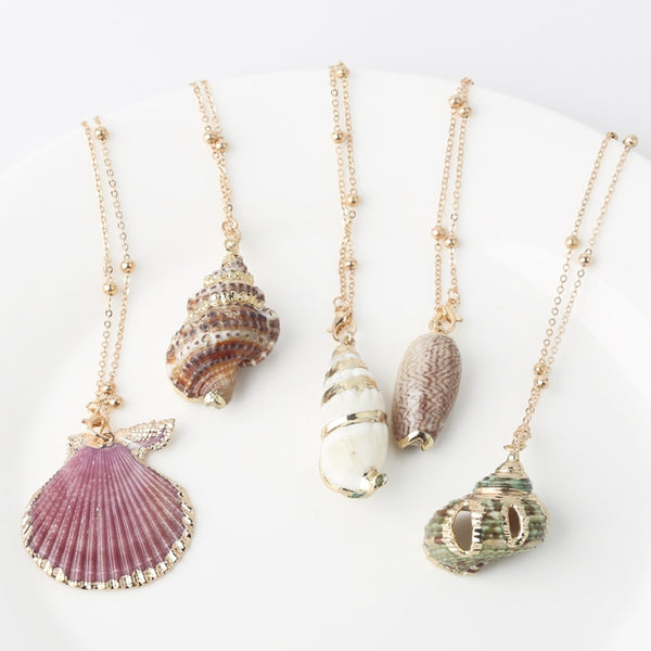 Boho Conch Shell Necklaces