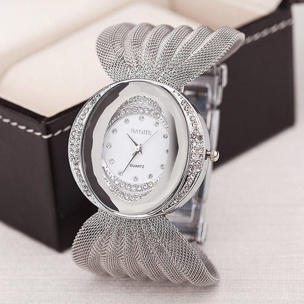 Mesh Band WristWatch