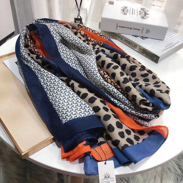 Pashmina Raising British Prints Scarves