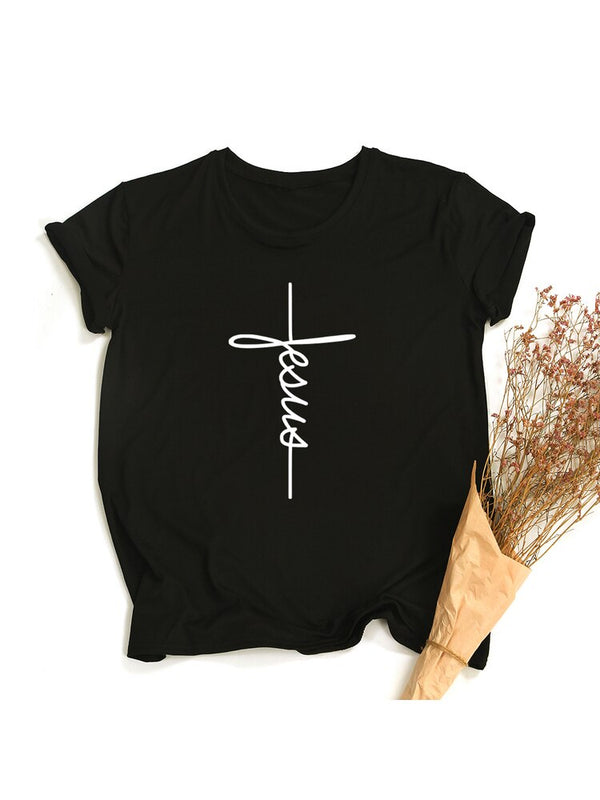 Faith Cross Jesus Tshirt