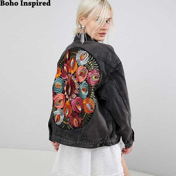 Embroidered Denim Jackets